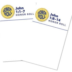 Honor Rolls in color: John 1: 1-14