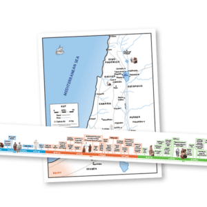 Jesus’ Ministry Map and Time Line