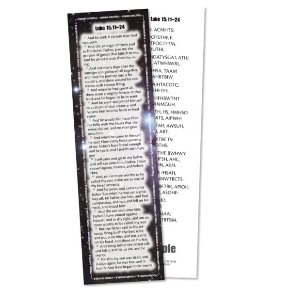 Project: Memory Bookmark (Luke 15:11-24)
