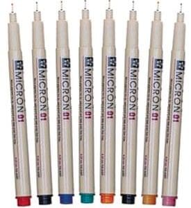 Sakura Micron Pen Set