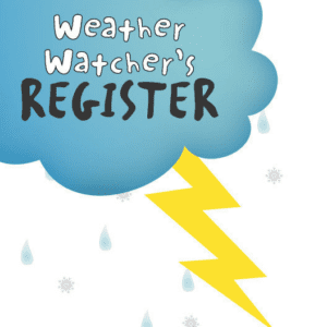 Weather Watcher's Register, set of 10