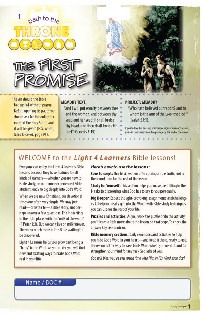 Path to the Throne Lesson 1.indd